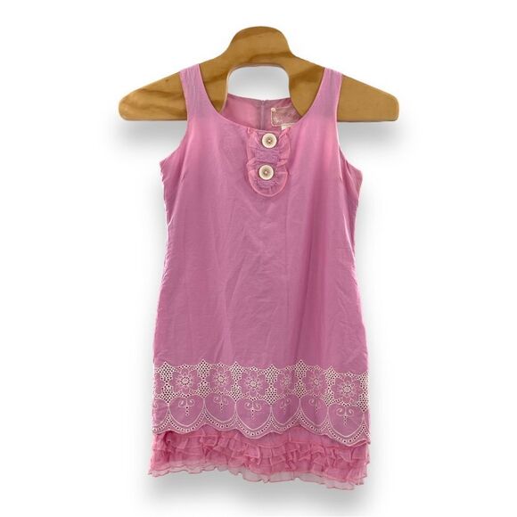 Anthropologie Nick & Amp Sleeveless Pink Dress Size Medium. - Picture 1 of 6